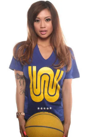 Adapt  - W Women's V-Neck Shirt, Royal