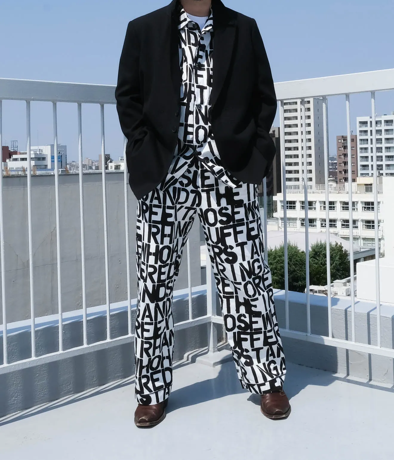 BLACKBIRD "Pajama Shirt" (Print)