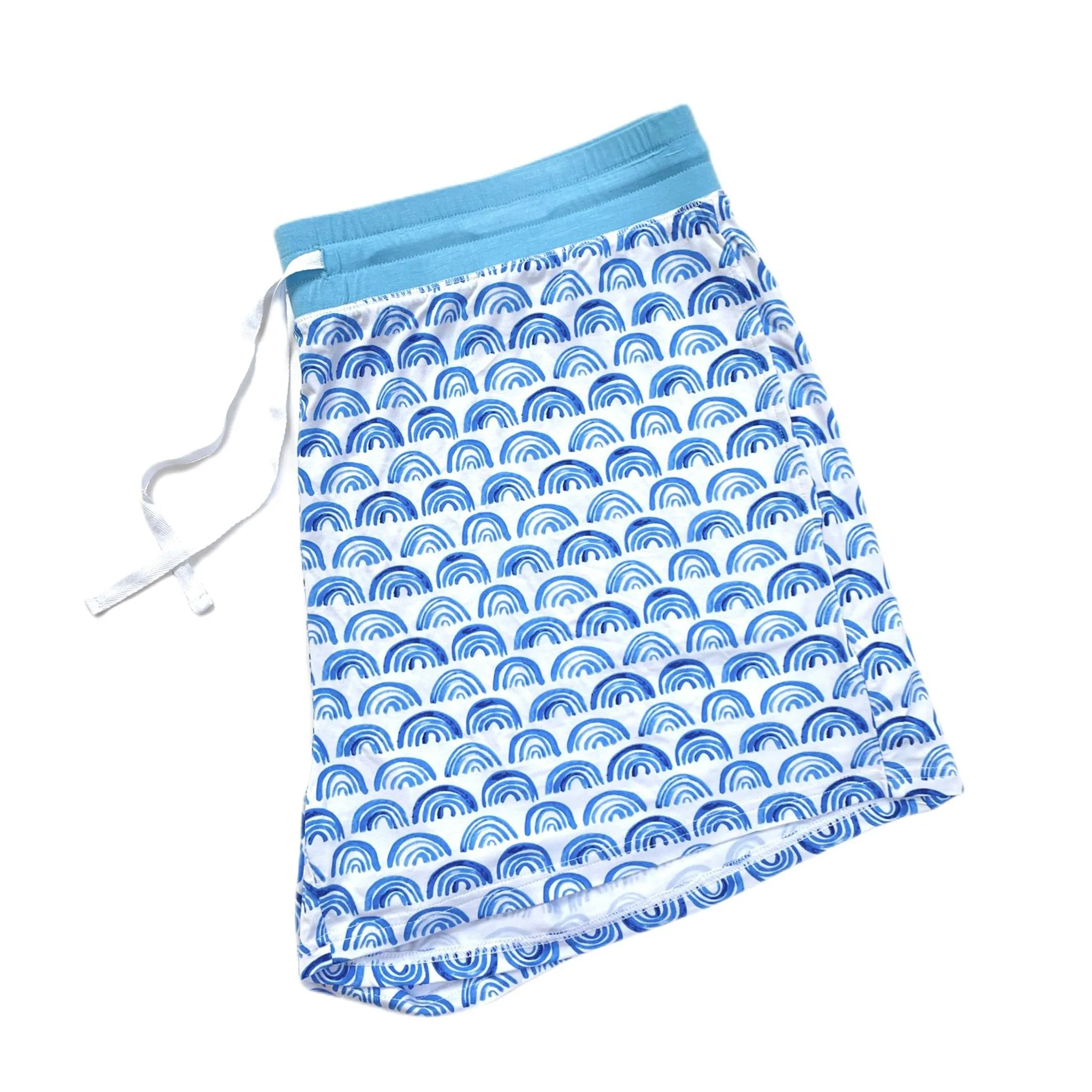 Blue Rainbows Women's Pajama Shorts
