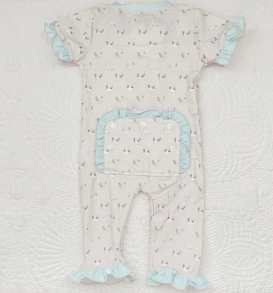 Chicken Zip Up Loungewear Girls