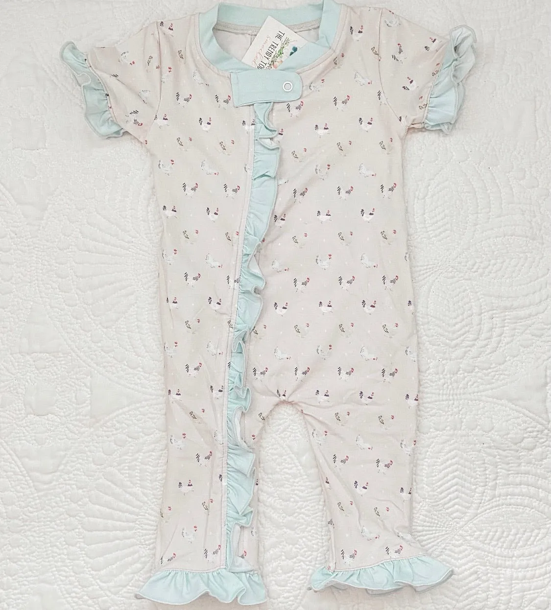 Chicken Zip Up Loungewear Girls