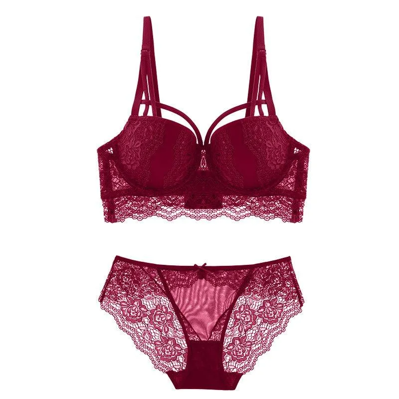 Elegant Lace Push-Up Lingerie  The Perfect Blend of Elegance