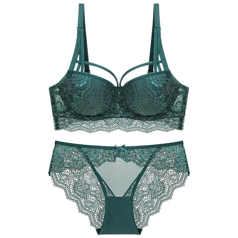Elegant Lace Push-Up Lingerie  The Perfect Blend of Elegance