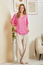 Emily Dolman Lightweight Knit Sweater