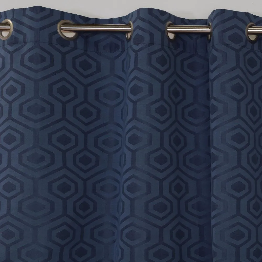 Highgate Blackout Geometric Grommet Top Panel