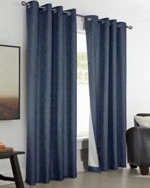 Highgate Blackout Geometric Grommet Top Panel