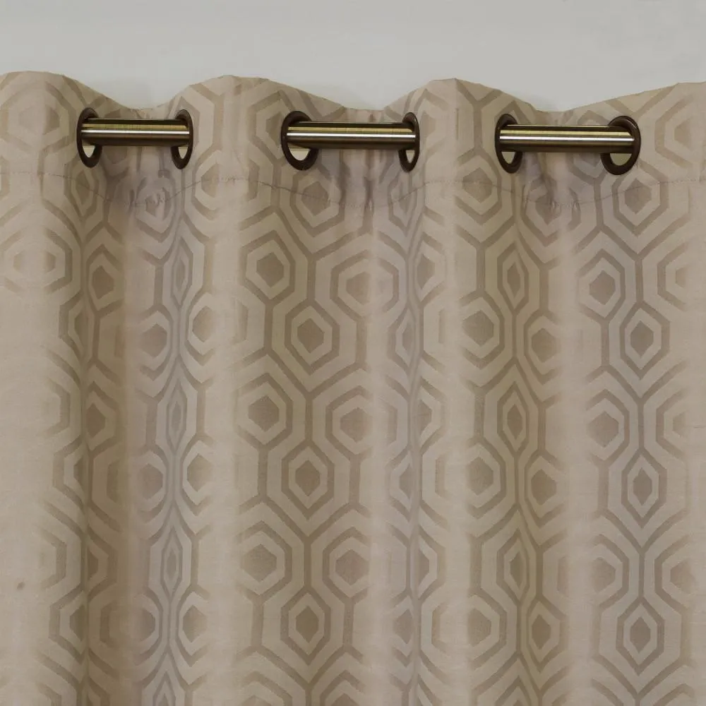 Highgate Blackout Geometric Grommet Top Panel