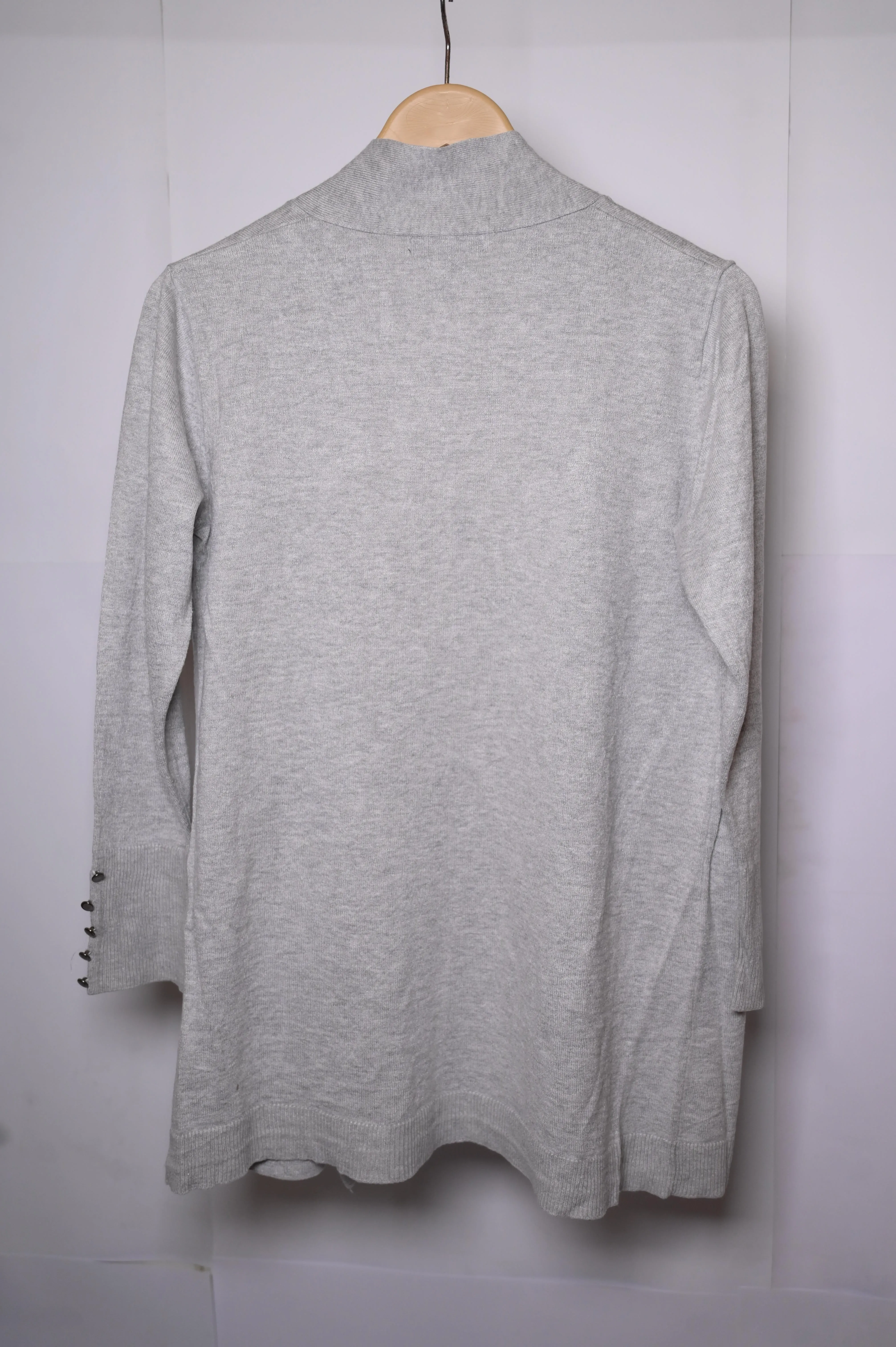 Light Grey Viscose Shrug