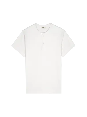 Mens DNA Henley T-Shirtoff-white
