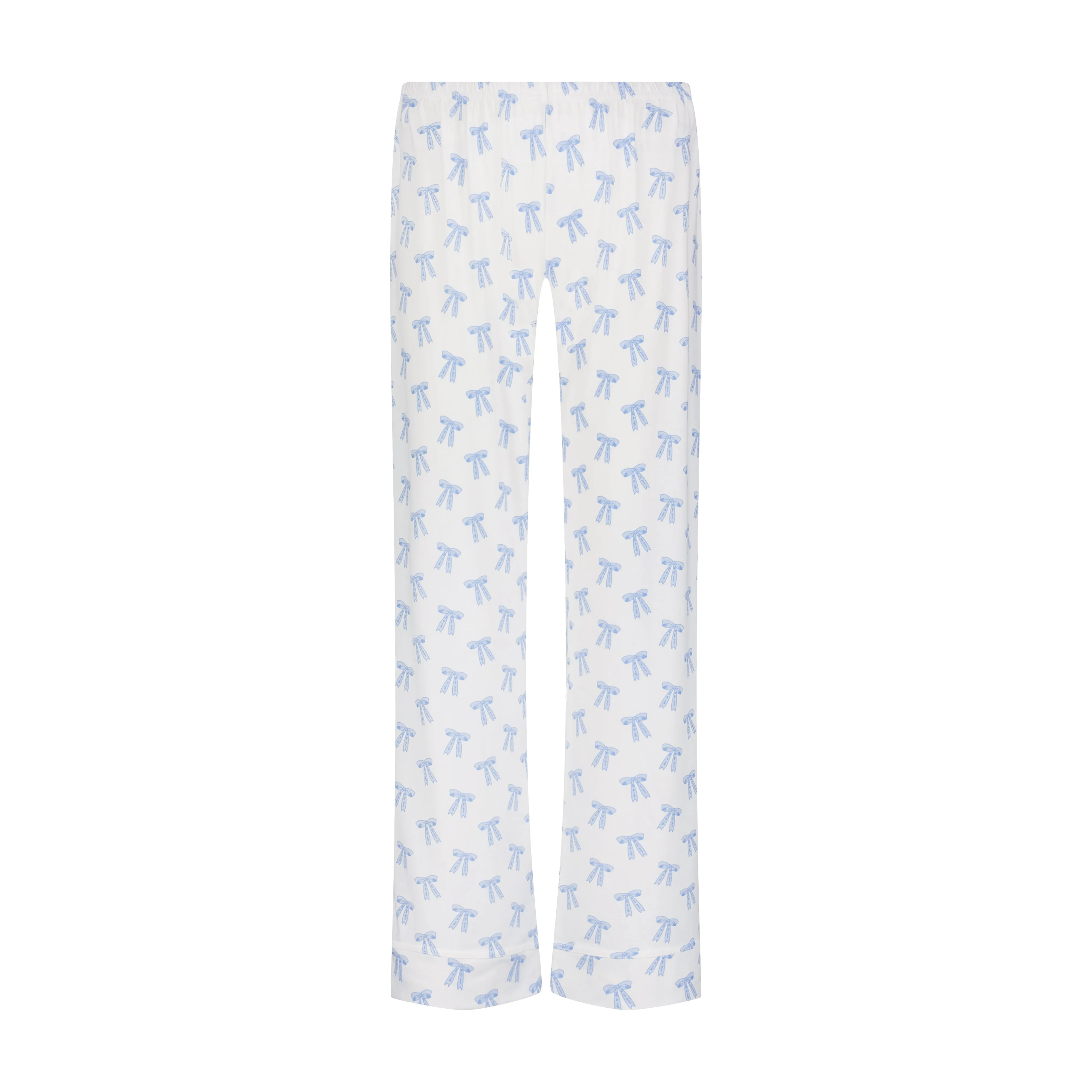 Polkadot CHARLEY Pajama Set in BLUE FOREVER LOVE BOW Print -NEW COLOR
