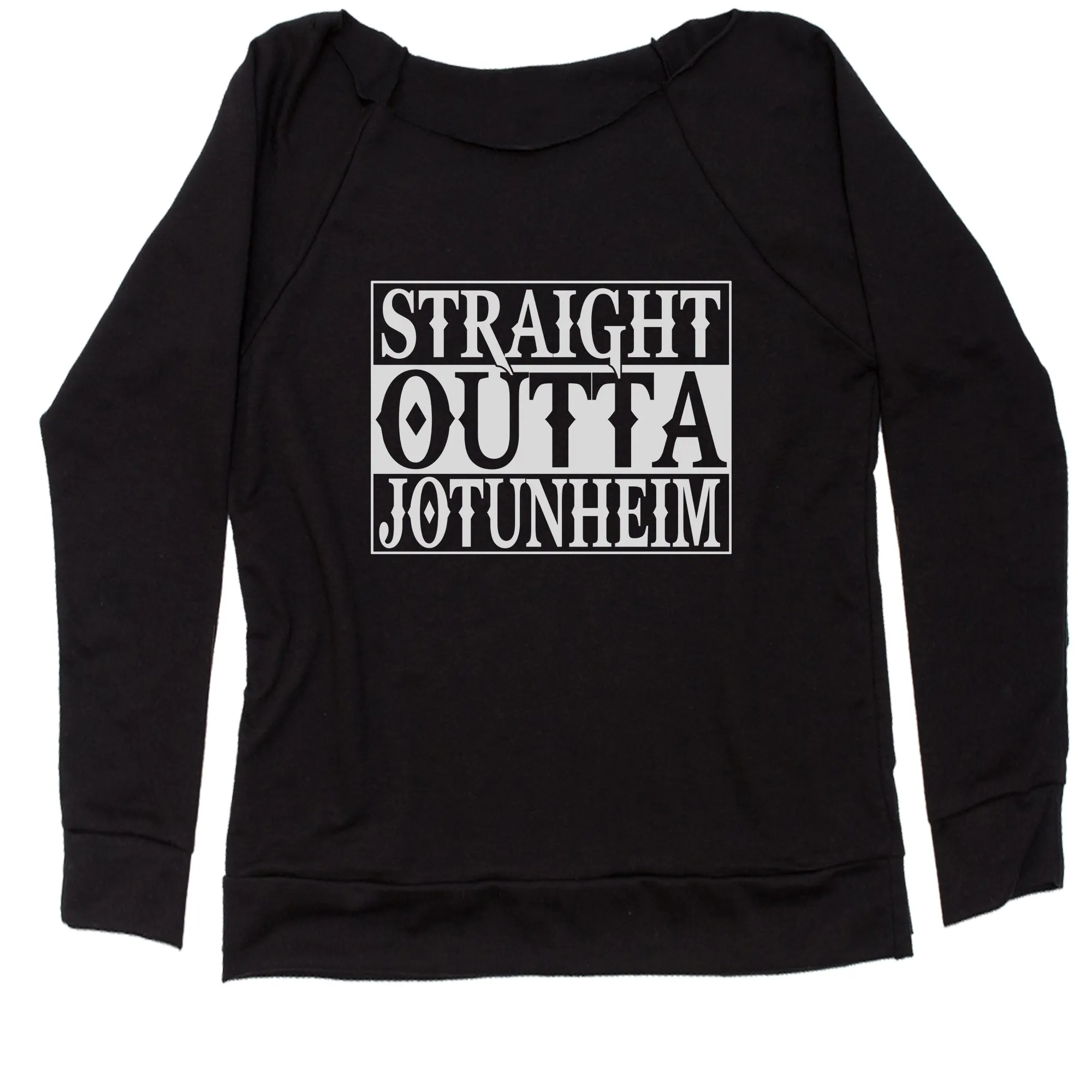 Straight Outta Jotunheim War God Gaming Women's Slouchy