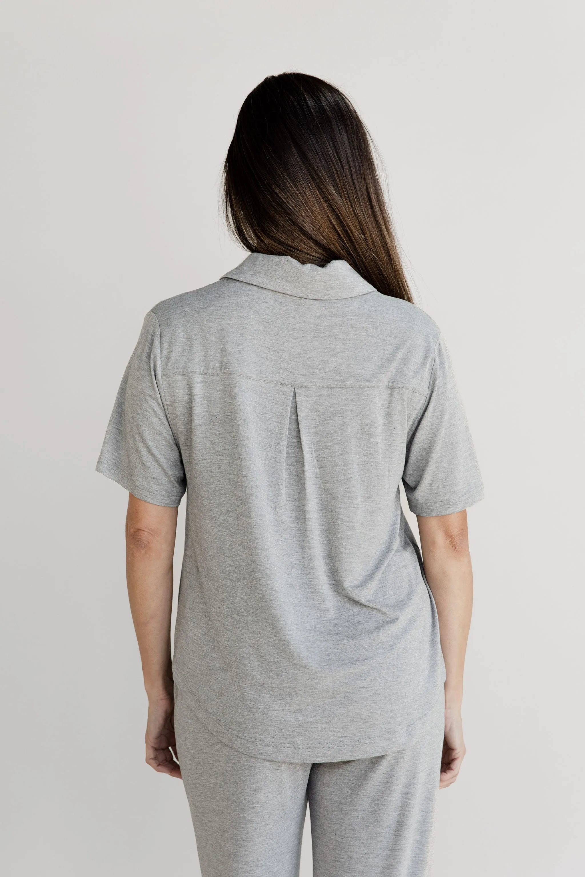 Women's Bamboo Stretch-Knit Short Sleeve Polo