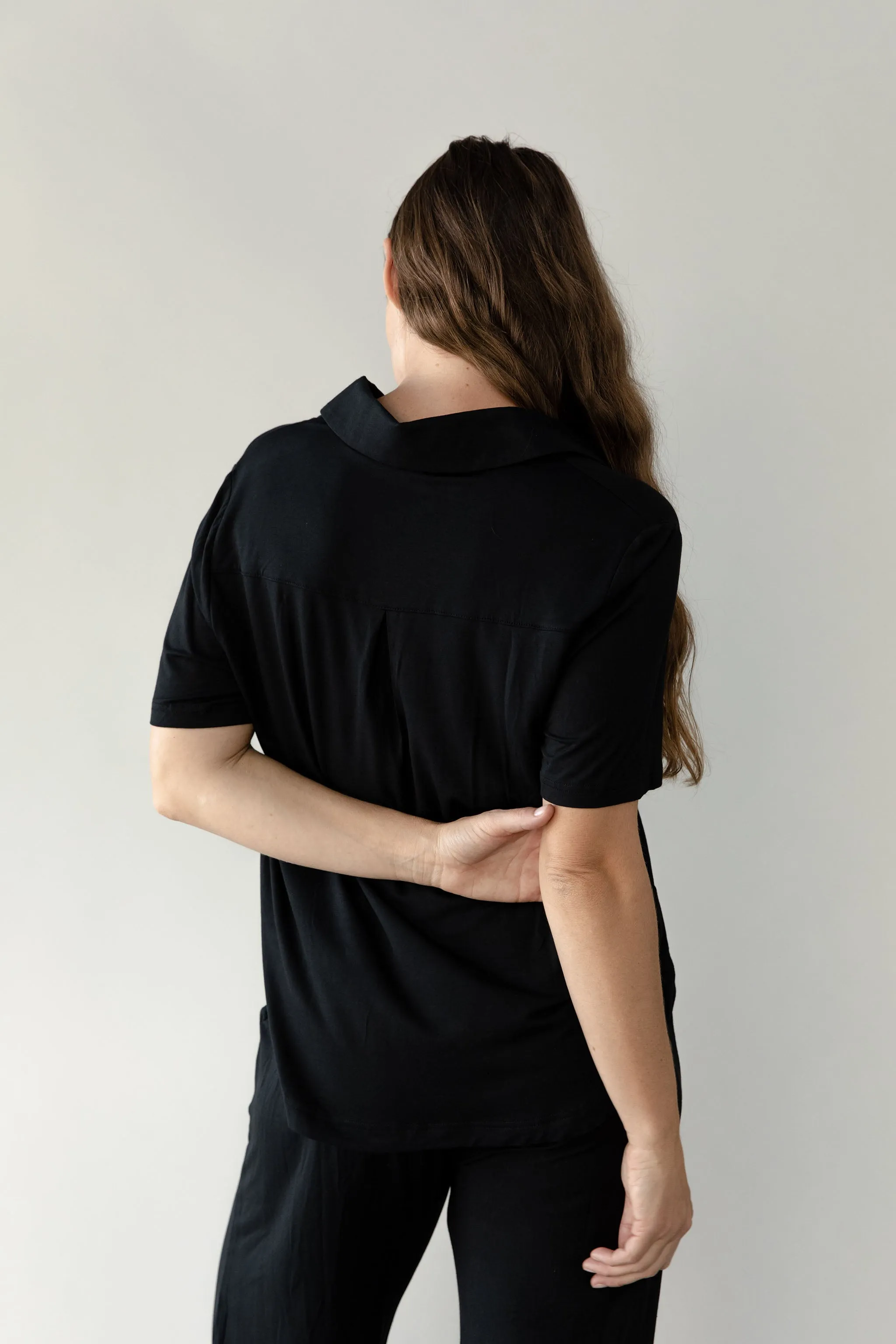 Women's Bamboo Stretch-Knit Short Sleeve Polo