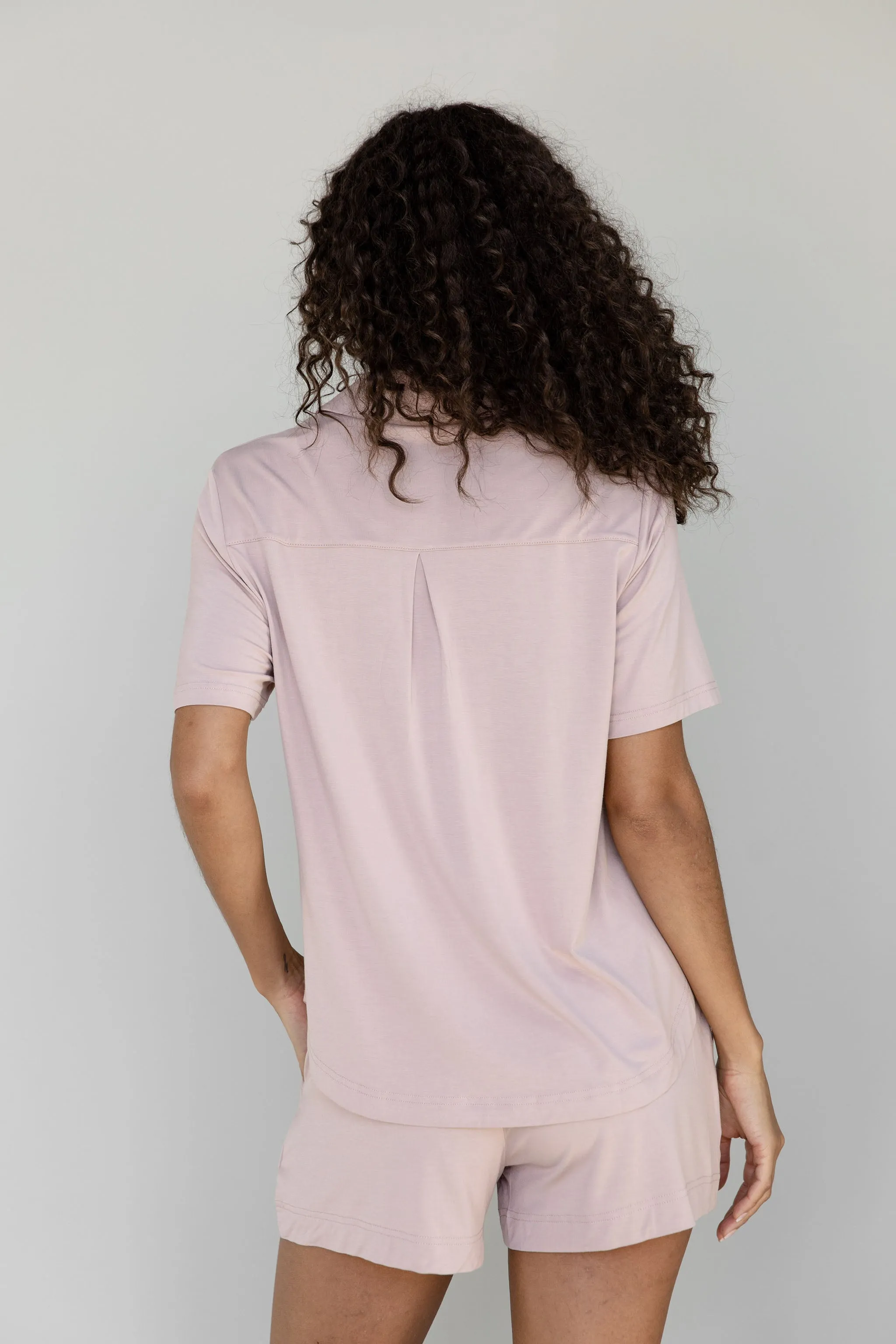 Women's Bamboo Stretch-Knit Short Sleeve Polo