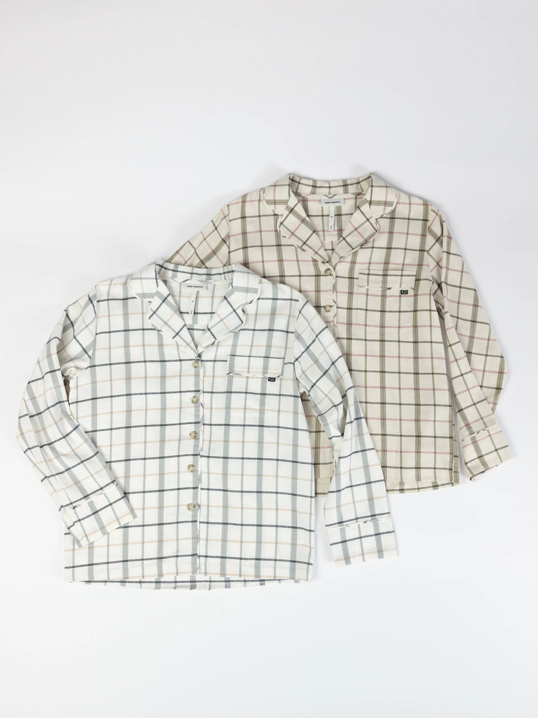 Women's Farmhouse Long Sleeve Pajama Top