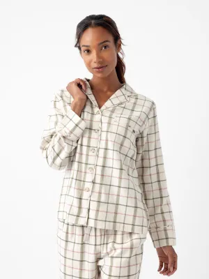 Women's Farmhouse Long Sleeve Pajama Top
