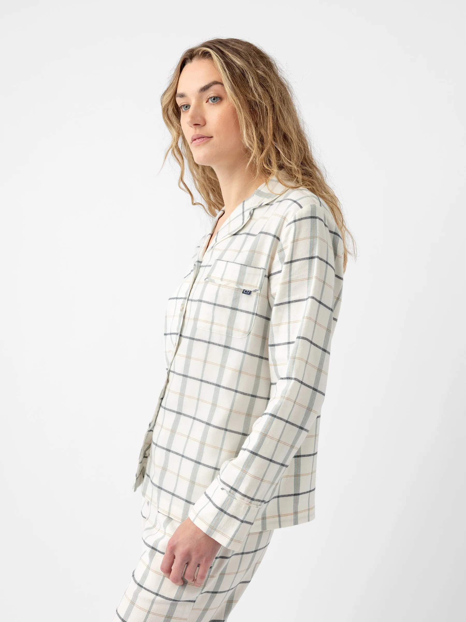 Women's Farmhouse Long Sleeve Pajama Top