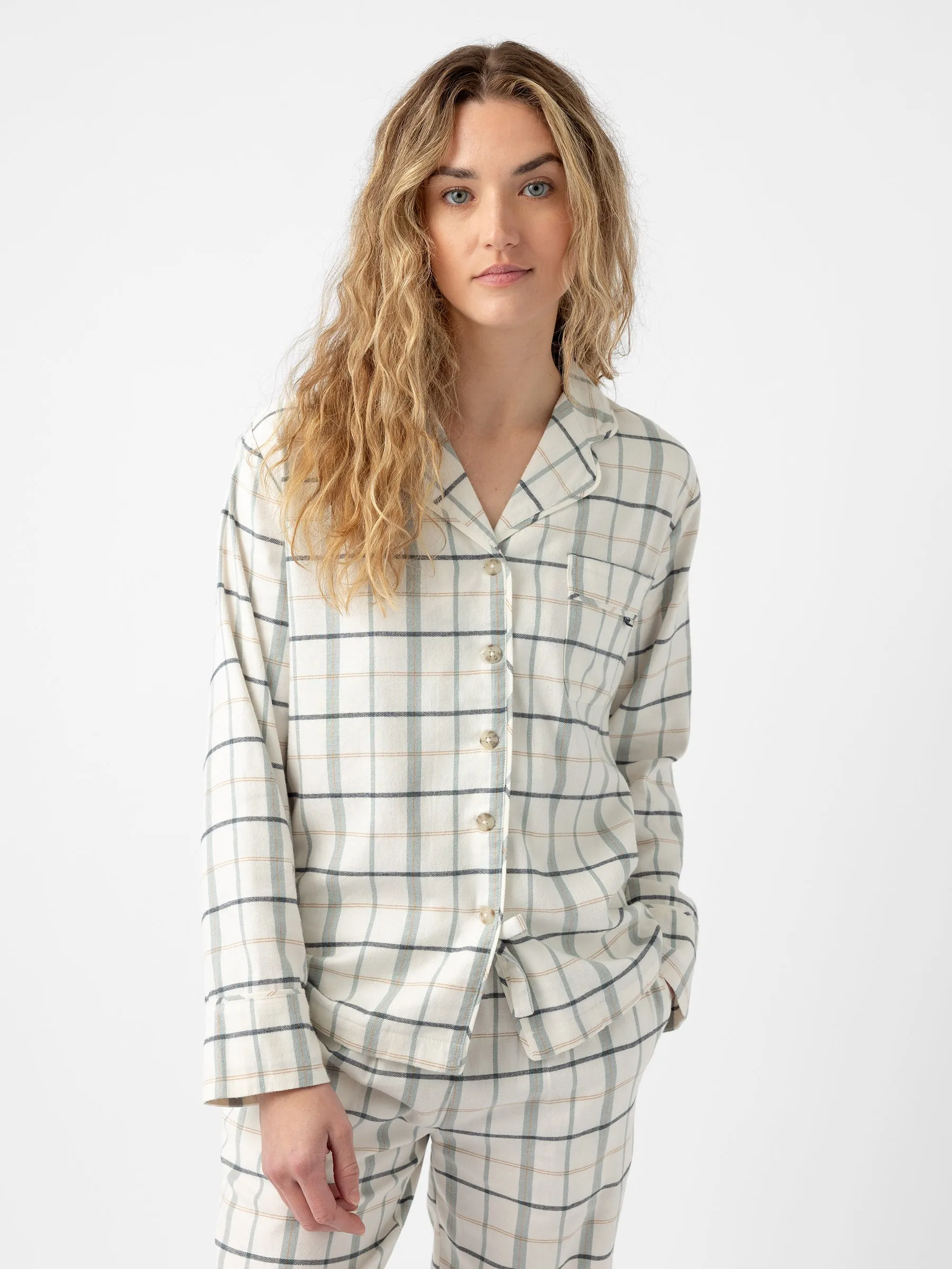 Women's Farmhouse Long Sleeve Pajama Top