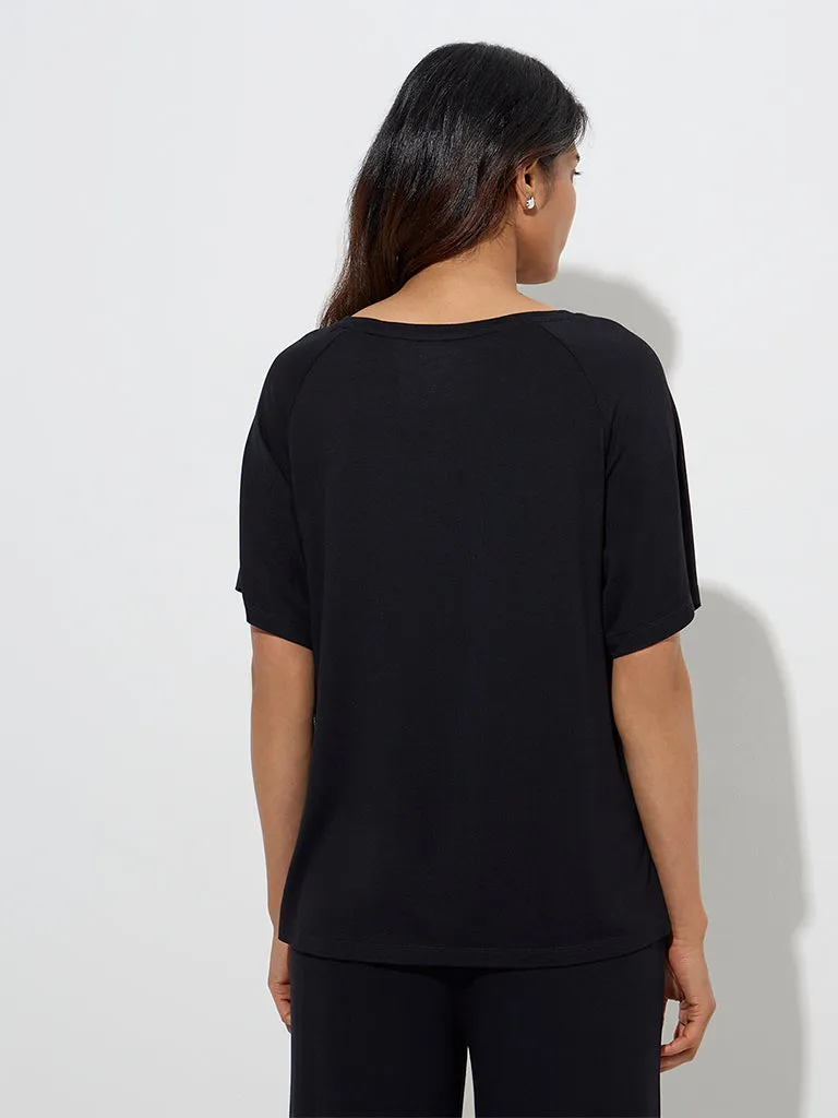 Wunderlove Black Supersoft Top