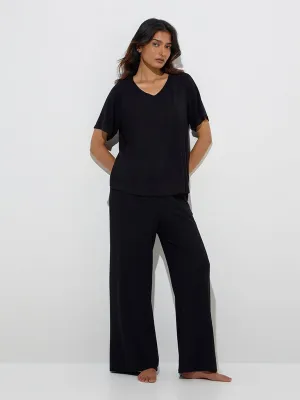 Wunderlove Black Supersoft Top