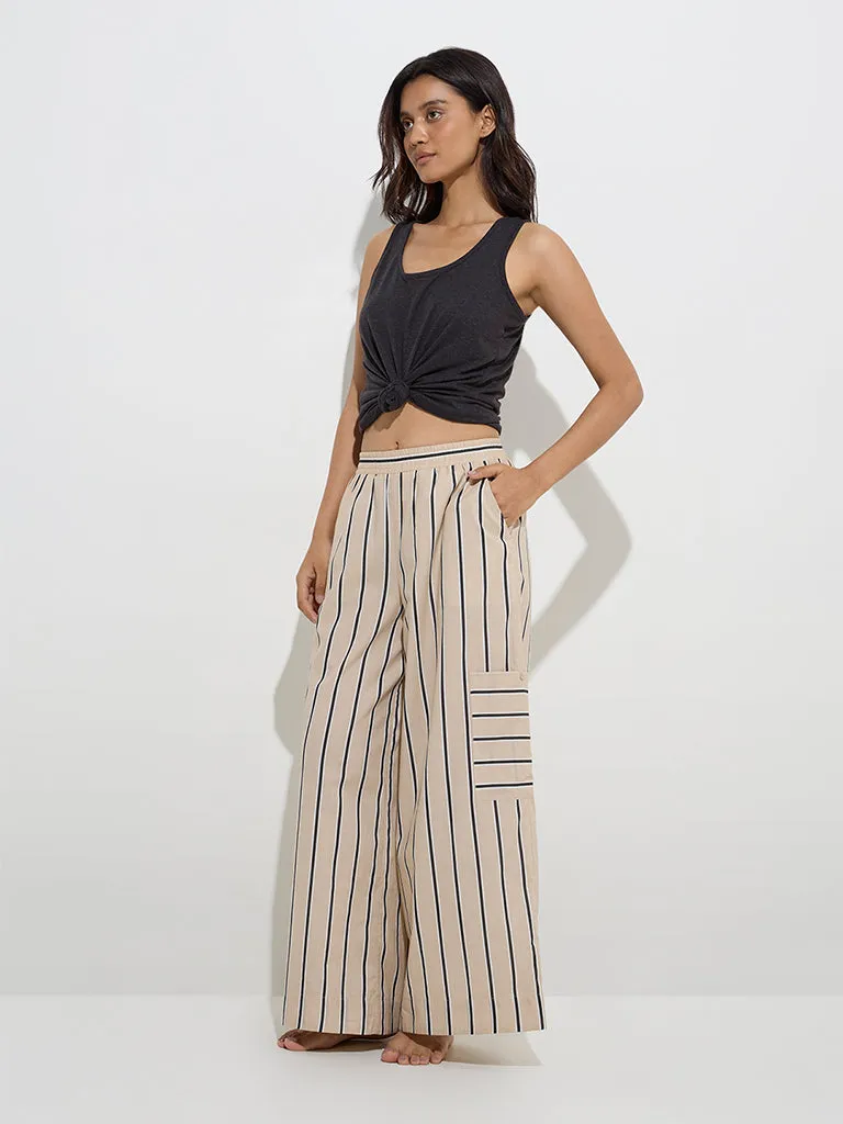 Wunderlove Charcoal Cotton Camisole